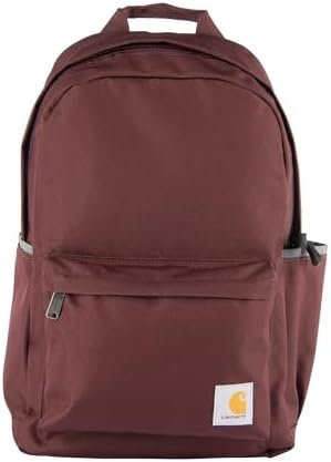 Carhartt 21L, Durable Water-Resistant Pack W/ 15" Laptop Sleeve, Classic Backpack (Port), PFAS Free