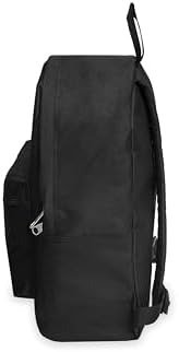 Everest Luggage Basic Backpack, Black, Medium