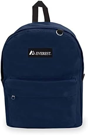 Everest Luggage Classic Backpack, Navy, Large