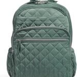 Vera Bradley Women's Performance Twill XL Campus Backpack, Olive Leaf, One Size